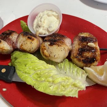 The Lobster Trap - Bacon wrapped scallops - Seafood Near Me - Avalon, California The Lobster Trap - Bacon wrapped scallops - Seafood Near Me - Avalon, California
