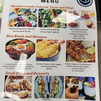 Bowlvine - Menu 12/2024 - Korean Near Me - West Nyack, New York