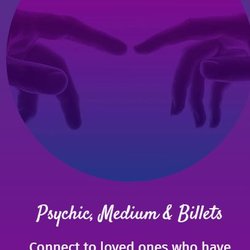 Empathic Mojo - Psychic readings and medium readings. Medium Billets are fun - like a game! On paper, write 2 names of loved ones who passed and a question.