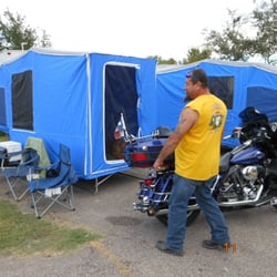 Sunset RV Park - Lone Star Bike Rally in November - Park guests