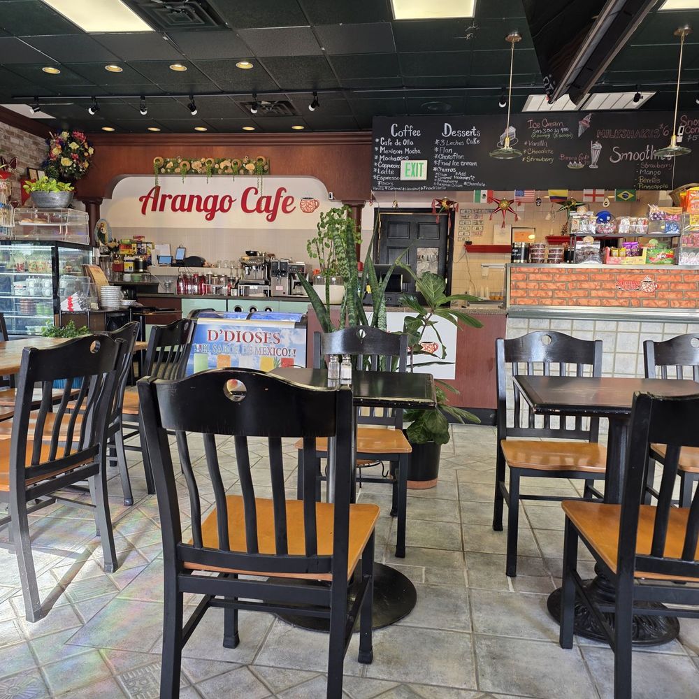 Arango Cafe - Inside: plenty of seating. - Mexican Near Me - Kingston, New York