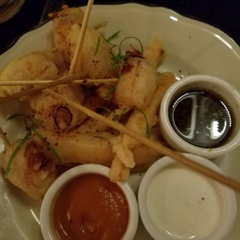 Heritage Tavern - Appetizer - tempura bacon wrapped cheese curds. THE best!!! - New American Near Me - Madison, Wisconsin Heritage Tavern - Appetizer - tempura bacon wrapped cheese curds. THE best!!! - New American Near Me - Madison, Wisconsin