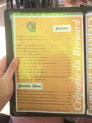Menu photo 1 Creperie Le Brouard Montmorillon, 86