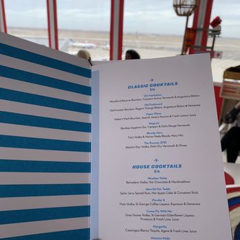 The Pool Bar - Menu - Cocktail specials - Airport Lounges Near Me - Jamaica, New York