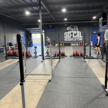 SoCal Weightlifting - Training Area - Trainers Near Me - Costa Mesa, California