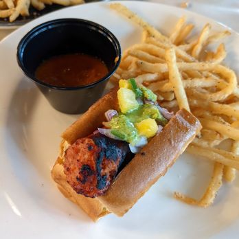 SoLou - Half alligator dog - New American Near Me - Baton Rouge, Louisiana