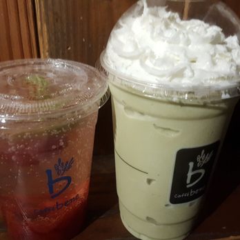 Caffébene - green tea is pretty generic, main highlight is the mojito - Coffee & Tea Near Me - Boston, Massachusetts