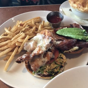 The Beachcomber - The chicken sandwich. Tasty but a bit dry. - Seafood Near Me - Newport Beach, California The Beachcomber - The chicken sandwich. Tasty but a bit dry. - Seafood Near Me - Newport Beach, California