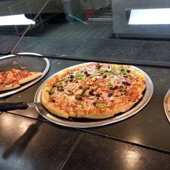 Cicis Pizza - Veggie pizza freshly bake just came out from the oven. - Pizza Near Me - El Paso, Texas Cicis Pizza - Veggie pizza freshly bake just came out from the oven. - Pizza Near Me - El Paso, Texas