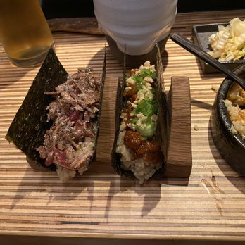 Gi-Jin - Beef Tartare and Spicy Tuna Handrolls - Sushi Bars Near Me - Pittsburgh, Pennsylvania Gi-Jin - Beef Tartare and Spicy Tuna Handrolls - Sushi Bars Near Me - Pittsburgh, Pennsylvania