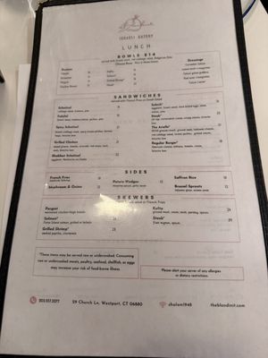 Menu photo 3 The Blondinit Westport, CT