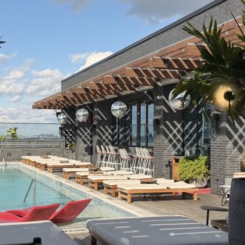 Virgin Hotels - Rooftop pool - Hotels Near Me - Nashville, Tennessee