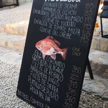 Hartwood - Menu - Mexican Near Me - Tulum, ROO