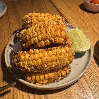Konban - Corn ribs - one of my favorites for the night - Izakaya Near Me - New York, New York Konban - Corn ribs - one of my favorites for the night - Izakaya Near Me - New York, New York