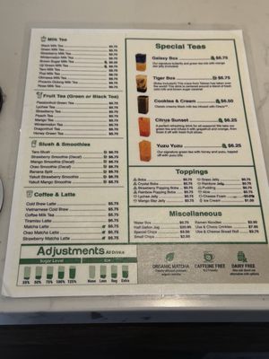 Menu photo 3 Boba Box Monrovia, CA