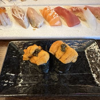 Sushi Club - Uni (Sea Urchin) - Sushi Bars Near Me - Brea, California Sushi Club - Uni (Sea Urchin) - Sushi Bars Near Me - Brea, California