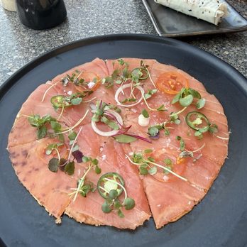 Yellowtail Japanese Restaurant & Lounge - Amazing tuna pizza. - Japanese Near Me - Las Vegas, Nevada Yellowtail Japanese Restaurant & Lounge - Amazing tuna pizza. - Japanese Near Me - Las Vegas, Nevada