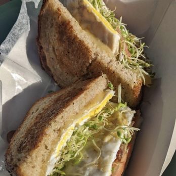 Coachwhip Cafe - bacon egg and cheese sandwich - Food Trucks Near Me - Coleville, California