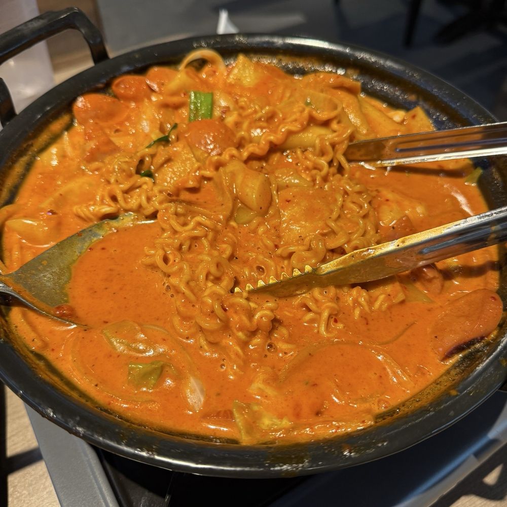 Cho Dang Gol - Rose tteokbokki - Korean Near Me - Katy, Texas