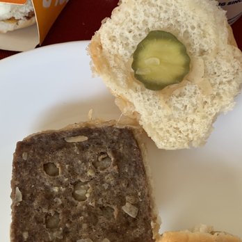 White Castle - Ordered no pickle and add ketchup. Gave me pickle with no ketchup. - Burgers Near Me - Inver Grove Hgts., Minnesota