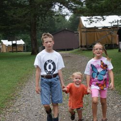 Camp Sloane YMCA - My family loves sleeping in the platform tents, swimming, canoeing, sailing, square dancing, and sitting at the camp fire during Family Camp