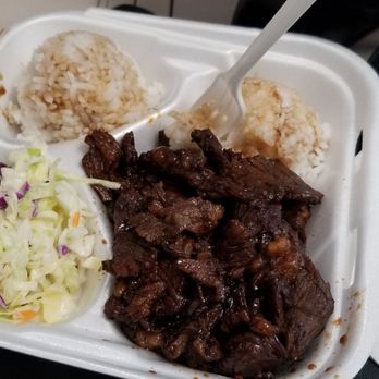 Kika's All Kine Grindz - The teri beef with pineapple coleslaw - Food Trucks Near Me Kika's All Kine Grindz - The teri beef with pineapple coleslaw - Food Trucks Near Me