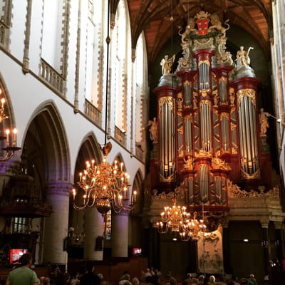 The St. Bavo Church in Haarlem by null