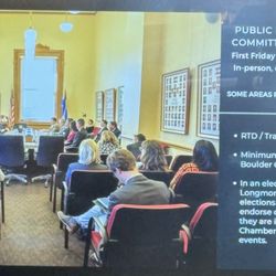 Longmont Chamber of Commerce - Public Policy Committee Meeting