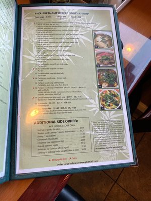 Menu photo 6 PHO ABC Citrus Heights, CA