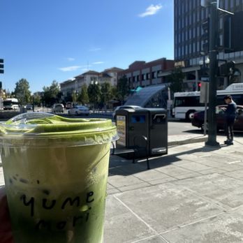 Yume Mori Matcha - Double matcha with oat milk - Coffee & Tea Near Me - Berkeley, California