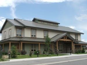 Slide of Metroplex Roof and Fence