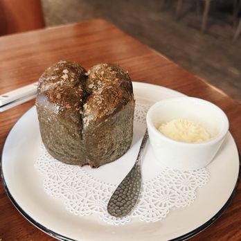 Camelia - Black Sesame parker house rolls - French Near Me - Los Angeles, California