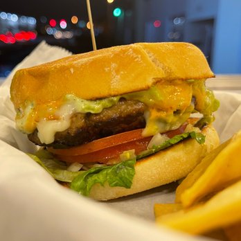 Andale Miami - a cheeseburger and french fries - Mexican Near Me - Miami, Florida