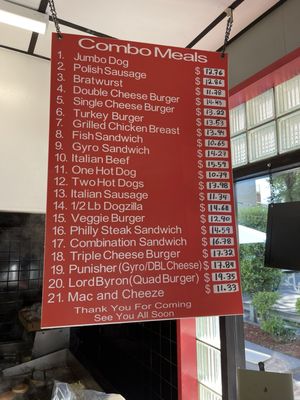 Menu photo 1 Byron's Hot Dog Chicago, IL Menu photo 1 Byron's Hot Dog Chicago, IL