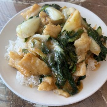 Far East Cafe - Fish with Bok Choy - Chinese Near Me - Sacramento, California Far East Cafe - Fish with Bok Choy - Chinese Near Me - Sacramento, California