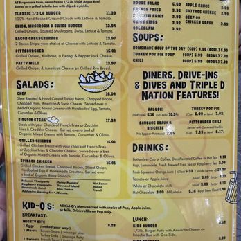 Kelly Os Diner - Warrendale - Menu - Breakfast & Brunch Near Me - Warrendale, Pennsylvania