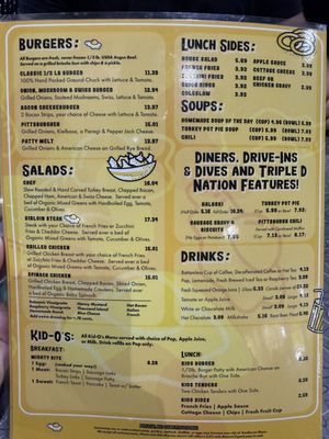 Menu photo 3 Kelly Os Diner - Warrendale Warrendale, PA