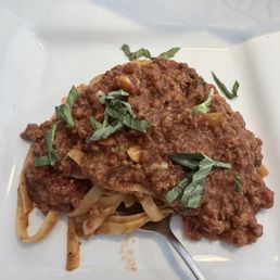 Fettuccine Bolognese