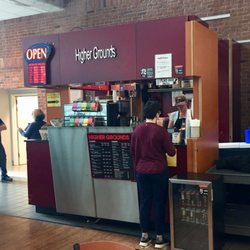 Higher Grounds UVA - Action packed coffee stand in the back of the UVA Hospital Cafeteria