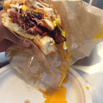 Eggslut - Omg so unassuming on the outside with its soft gentle brioche bun. Inside a whole different story! - Breakfast & Brunch Near Me - Los Angeles, California Eggslut - Omg so unassuming on the outside with its soft gentle brioche bun. Inside a whole different story! - Breakfast & Brunch Near Me - Los Angeles, California