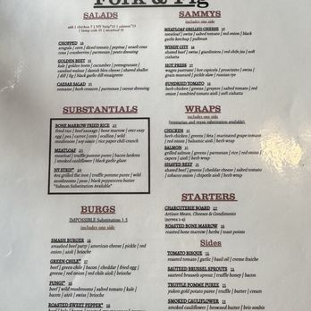 Fork & Fig - Menu - Burgers Near Me - Albuquerque, New Mexico