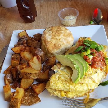 The Blue Hen Cafe - Vegetarian omelet - Southern Near Me - Saint Augustine, Florida