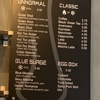 SOBER SHOT - Menu - Coffee & Tea Near Me - Jersey City, New Jersey SOBER SHOT - Menu - Coffee & Tea Near Me - Jersey City, New Jersey