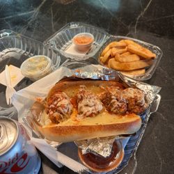 Annie B's Pizzeria - Meatball Sandwich