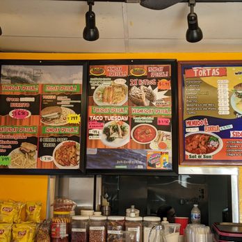 Salsitas Mexican Food - The "Specials" menu - Mexican Near Me - Phoenix, Arizona