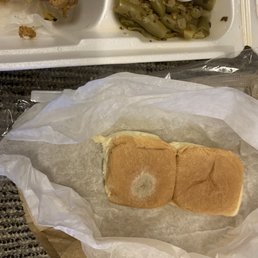lunch to go...mold-disgusting...manager said to put pics online if I want to...never visit there. Please check food before taking a bite. lunch to go...mold-disgusting...manager said to put pics online if I want to...never visit there. Please check food before taking a bite.