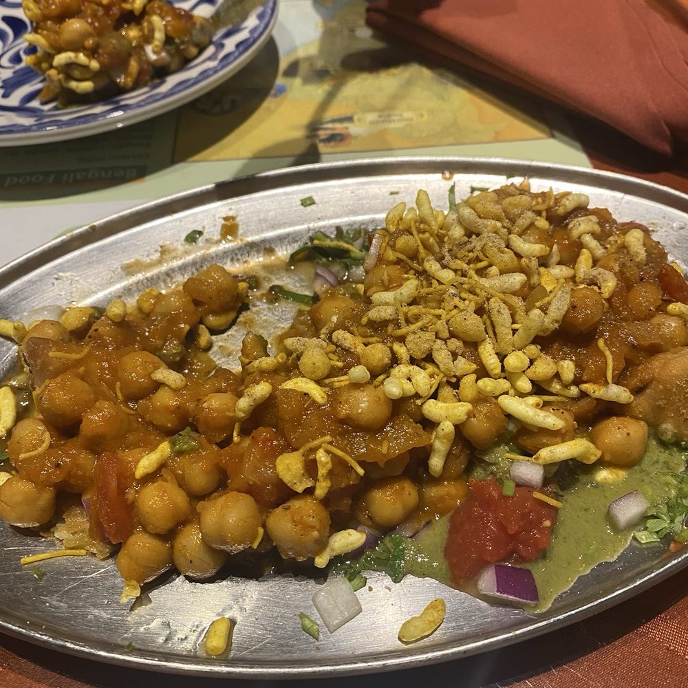 Veg Samosa Chat Veg Samosa Chat