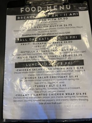 Menu photo 3 Two Cities Coffee Roasters Clovis, CA