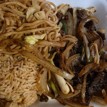 New Hong Kong Express - Mongolian beef dinner combo - Cantonese Near Me - Glendale, Arizona