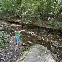 Kent Park - Rocks in the creek
